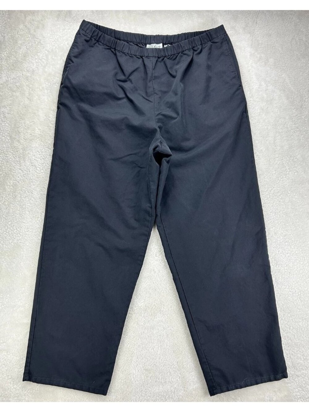 Orvis Men’s Pull-On Pants XL Elastic Waist Lounge Travel Fishing Casual “Read”
